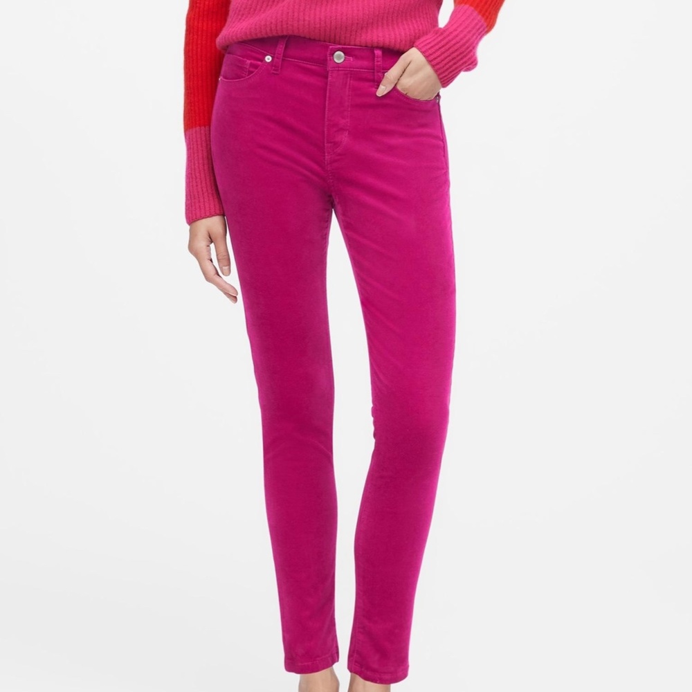 Banana Republic Cotton Velvet Jeans